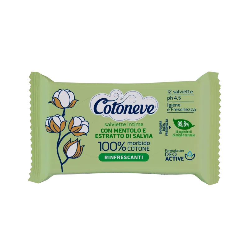 Salviette intime 4 Salviette intime rinfrescanti