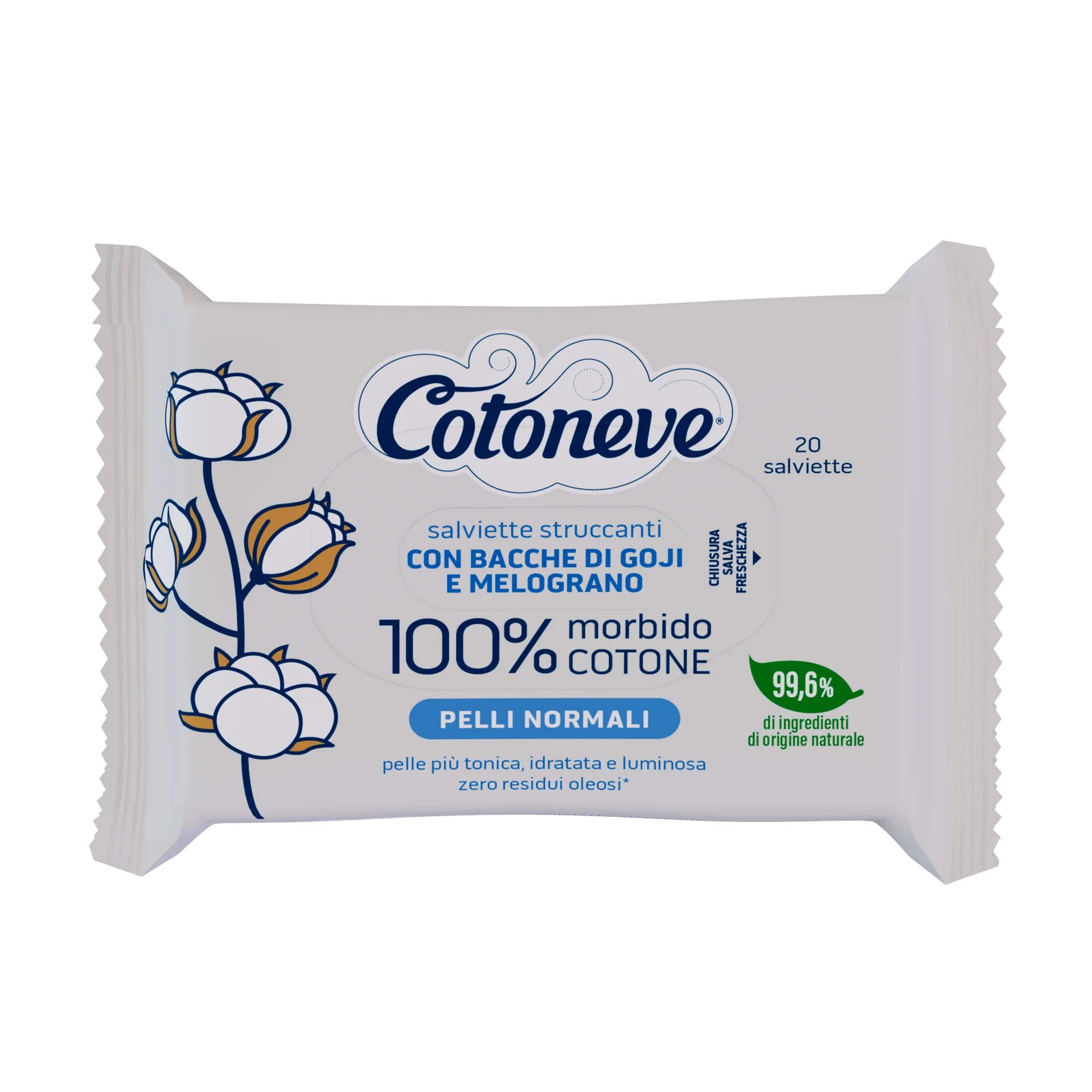 Cotoneve salviette struccanti normali