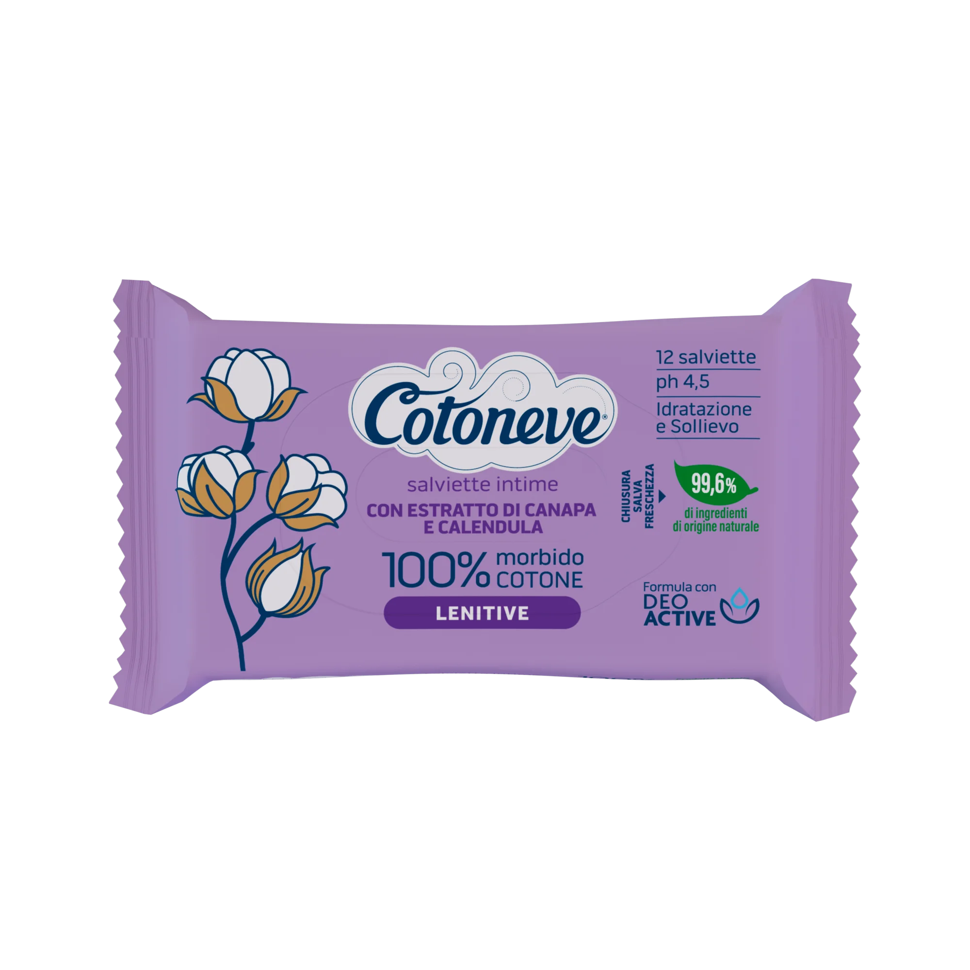Salviette intime lenitive