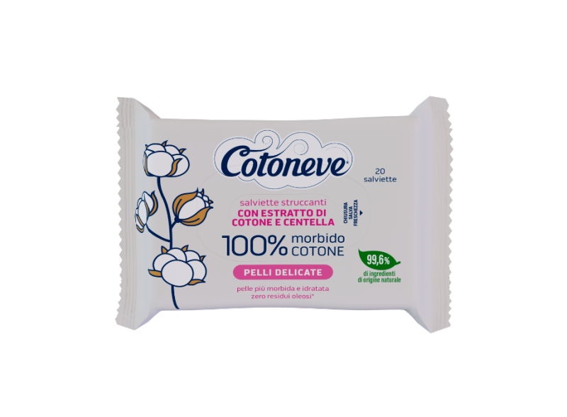 Salviette struccanti Pelli Delicate 3 salvietta